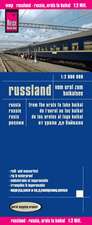 Reise Know-How Landkarte Russland Ural-Baikalsee