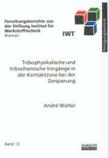 Tribophysikalische und tribochemische Vorgänge in der Kontaktzone bei der Zerspanung