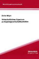 Wirtschaftliches Eigentum an Kapitalgesellschaftsanteilen