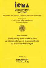 Entwicklung eines elektrischen Antriebssystems mit Brennstoffzelle für Personenkraftwagen