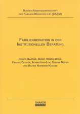 Familienmediation in der Institutionellen Beratung