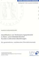 Identifikation von Verbesserungspotenzial in Klein- und mittelständischen Kunden-Lieferanten Beziehungen