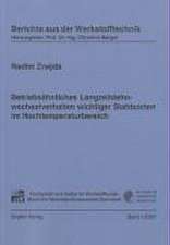 Betriebsähnliches Langzeitdehnwechselverhalten wichtiger Stahlsorten im Hochtemperaturbereich