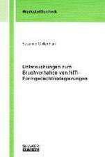 Untersuchungen zum Bruchverhalten von NiTi-Formgedächtnislegierungen