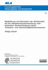 Modellierung und Simulation des Strahlzerfalls bei der Dieselhochdruckeinspritzung unter besonderer Berücksichtigung lokaler Turbulenz- und Geschwindigkeitsinformationen