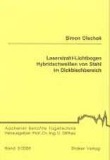 Laserstrahl-Lichtbogen Hybridschweißen von Stahl im Dickblechbereich