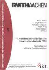 6. Gemeinsames Kolloquium Konstruktionstechnik 2008