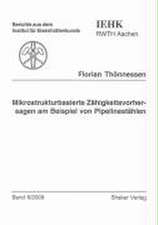 Mikrostrukturbasierte Zähigkeitsvorhersagen am Beispiel von Pipelinestählen