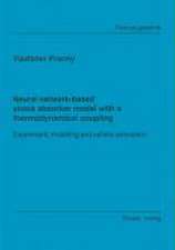 Neural network-based shock absorber model with a thermodynamical coupling