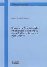 Numerische Simulation der instationären Strömung in einem Radialverdichter mit Pipe-Diffusor