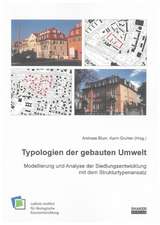 Typologien der gebauten Umwelt