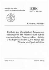 Einfluss der chemischen Zusammensetzung und der Prozessroute auf die mechanischen Eigenschaften niedrig-C-haltiger Stähle mit 0,1 % Nb für den Einsatz als Pipeline-Stähle