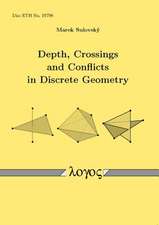 Depth, Crossings and Conflicts in Discrete Geometry