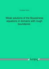 Weak Solutions of the Boussinesq Equations in Domains with Rough Boundaries