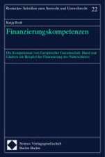 Finanzierungskompetenzen