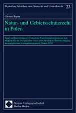 Natur- und Gebietsschutzrecht in Polen