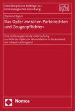 Das Opfer zwischen Parteirechten und Zeugenpflichten