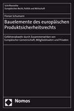 Bauelemente des europäischen Produktsicherheitsrechts