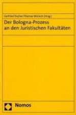 Der Bologna-Prozess an den Juristischen Fakultäten