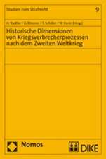 Historische Dimensionen Von Kriegsverbrecherprozessen Nach Dem Zweiten Weltkrieg: Global Governance and Evidence-Based Policy Advice - Tendencies an