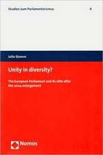 Unity in diversity?