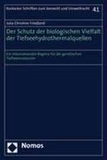 Der Schutz der biologischen Vielfalt der Tiefseehydrothermalquellen