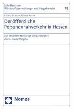 Der öffentliche Personennahverkehr in Hessen