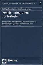 Von der Integration zur Inklusion