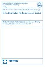 Der deutsche Föderalismus 2020