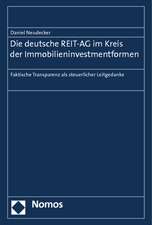 Die deutsche REIT-AG im Kreis der Immobilieninvestmentformen