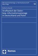 Strafbarkeit der Daten- bzw. Informationsspionage in Deutschland und Polen