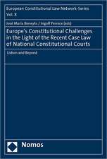 Europe's Constitutional Challenges in the Light of the Recent Case Law of National Constitutional Courts