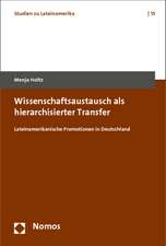 Wissenschaftsaustausch als hierarchisierter Transfer