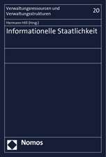 Informationelle Staatlichkeit