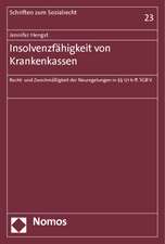 Insolvenzfahigkeit Von Krankenkassen: Recht- Und Zweckmassigkeit Der Neuregelungen in 171 B Ff. Sgb V