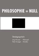 Philosophie = Null