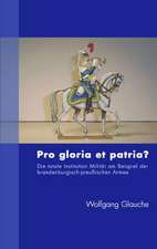 Pro gloria et patria ?