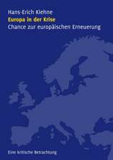 Europa in Der Krise - Chance Zur Europaischen Erneuerung: Jarvis Landing