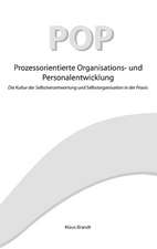 Prozessorientierte Organisations- und Personalentwicklung POP