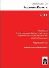 Jahrbuch für Allgemeine Didaktik 2011