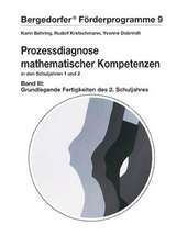 Prozessdiagnose mathematischer Kompetenzen 3. Grundlegende Fertigkeiten des zweiten Schuljahres