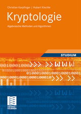 Kryptologie: Algebraische Methoden und Algorithmen