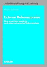 Externe Referenzpreise: Eine empirisch gestützte verhaltenswissenschaftliche Analyse