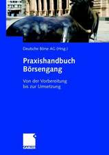 Praxishandbuch Börsengang