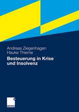 Besteuerung in Krise und Insolvenz