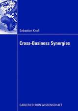 Cross-Business Synergies: A Typology of Cross-Business Synergies and a Mid-range Theory of Continuous Growth Synergy Realization