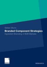 Branded Component Strategies: Ingredient Branding in B2B Markets