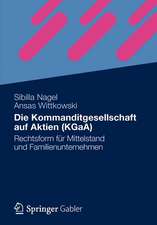 Die Kommanditgesellschaft auf Aktien (KGaA)