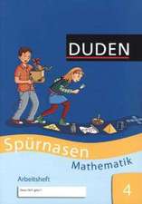 Spürnasen Mathematik 4. Schuljahr - Arbeitsheft mit Testheft. Allgemeine Ausgabe 2012