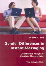 Gender Differences in Instant Messaging